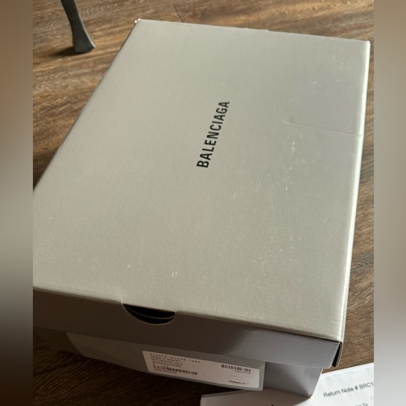 Balenciaga Speed Graffiti Socks Sneakers, US 9, black white red - Picture 6 of 6